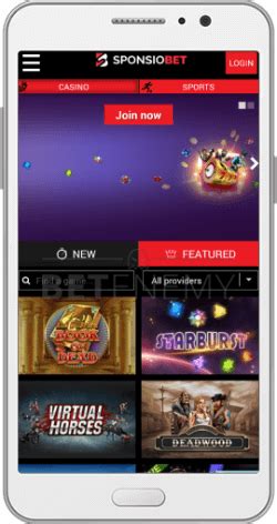 Sponsiobet casino app